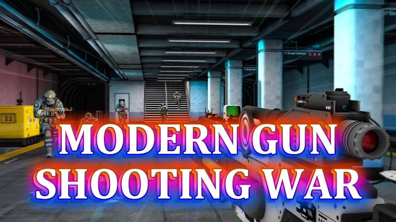 MODERN GUN - SHOOTING WAR GAMES | ARMY MODERN SHOOTER (FPS) WITH ACTION GUN BATTLES, WAR SHOOTING #4