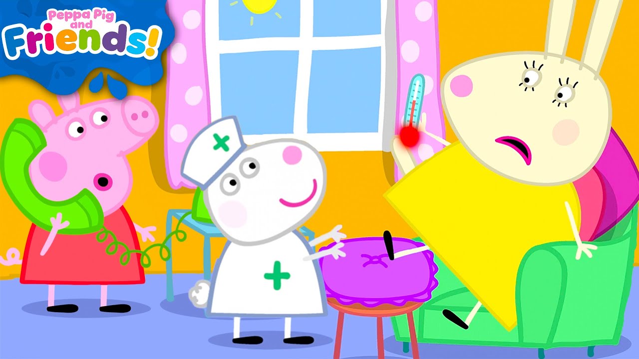 Peppa Pig & Suzy Sheep Help a SICK Miss Rabbit!🐷🤒 Peppa & Friends | Full Episodes | 1 Hour
