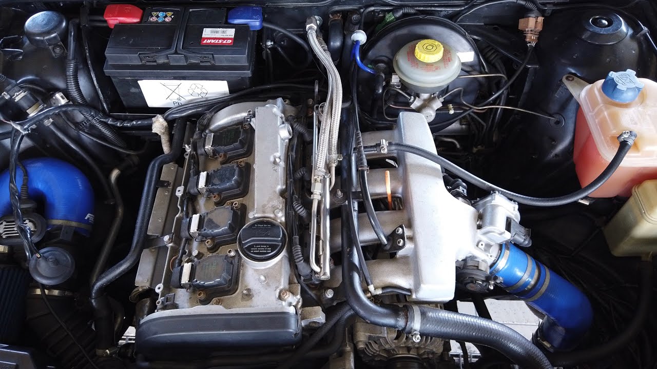 Engine swap on 1.8T in Audi Coup&eacute;
