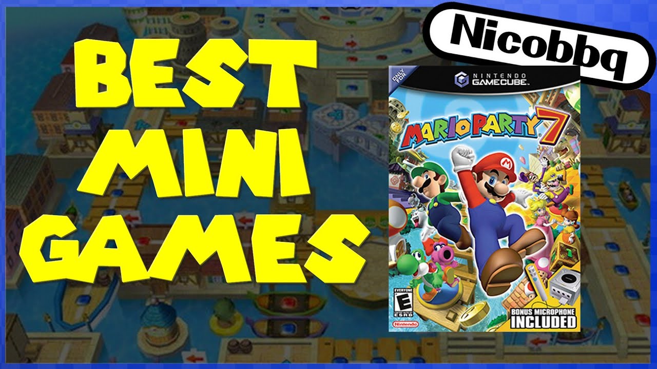 TOP 10 MARIO PARTY 7 MINIGAMES! - NicoBBQ