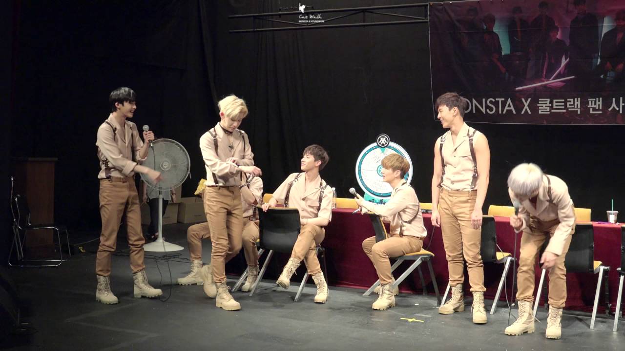 160619 몬스타엑스 용산팬싸 오늘의 버럭형원