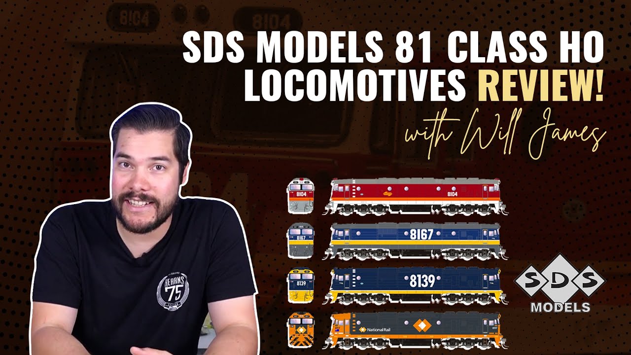 SDS Models 81 Class HO Locomotives | Talking Trains with Will James | #askhearns