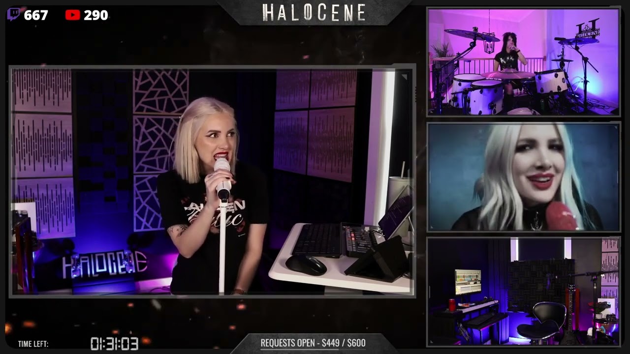 Olivia Rodrigo - VAMPIRE | By @Halocene  Twitch Live Stream