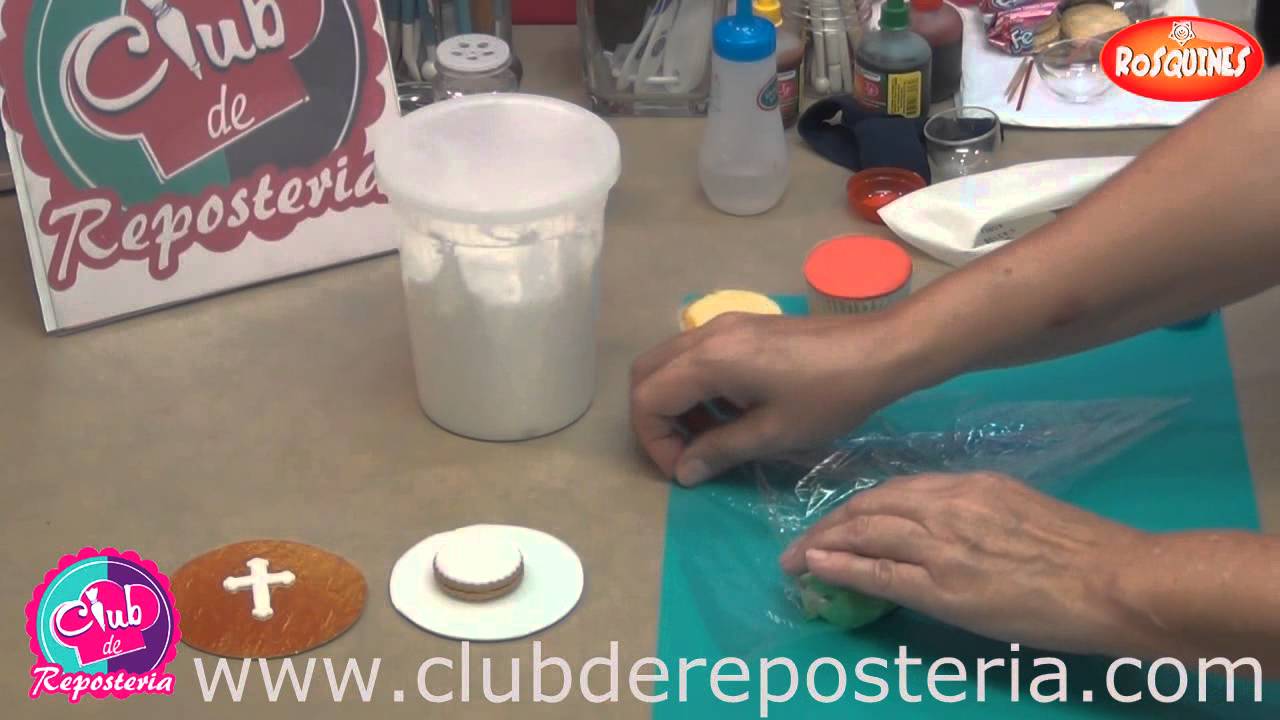 Royal Icing con Merengue en Polvo - Decorando Cupcakes y Galletas│Club de Reposteria