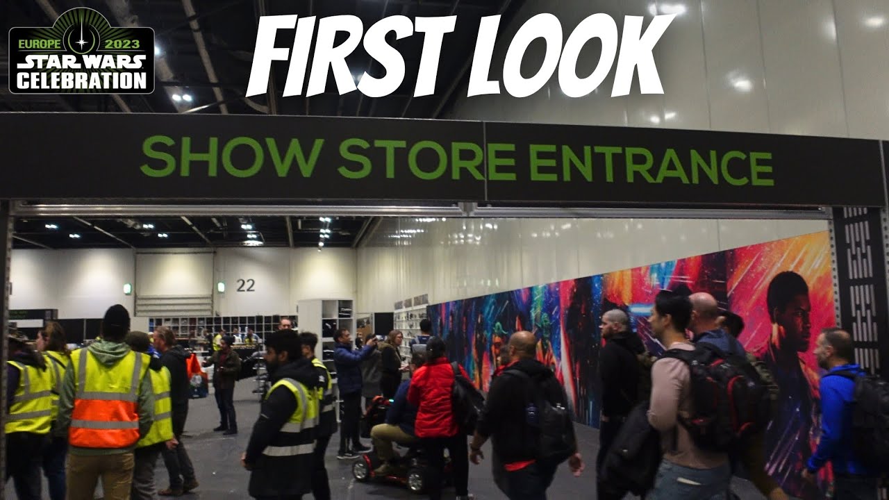 FIRST LOOK inside the Star Wars London CELEBRATION show store
