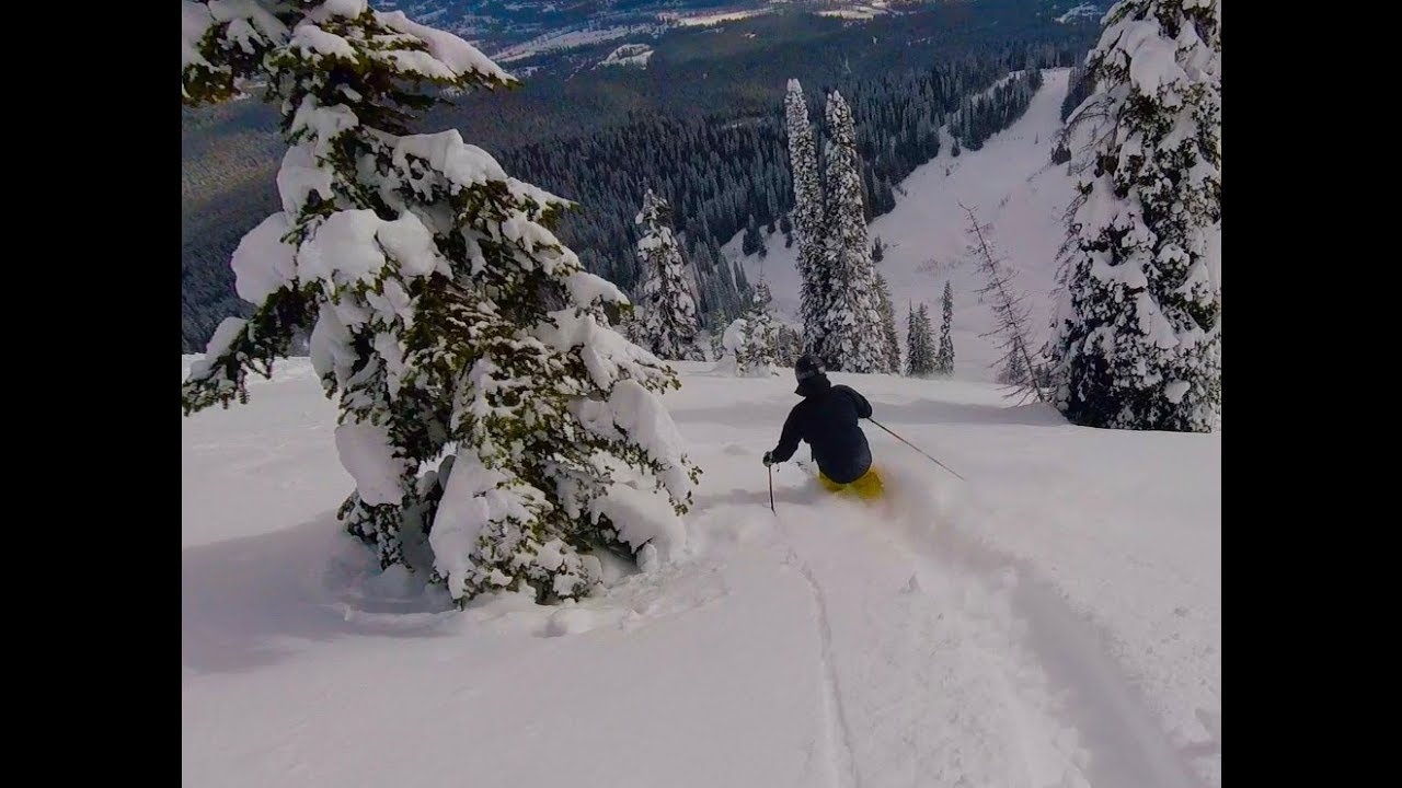 Epic Skiing Fernie BC - Secret Pow Stashes #ferniealpineresort
