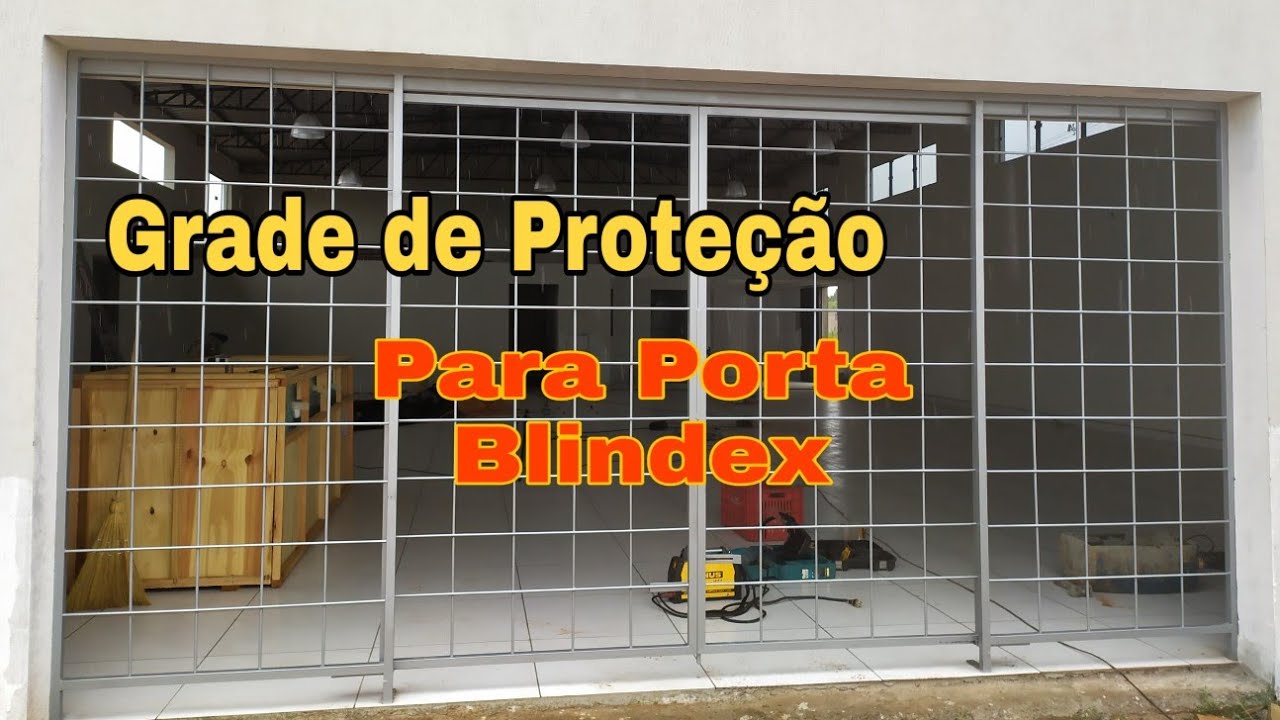 COMO FAZER GRADE DE PROTEÇÃO PARA BLINDEX