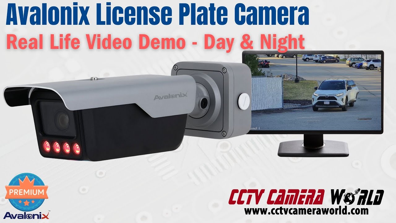 Avalonix ANPR Camera Real-World Demo | License Plate Capture Day and Night