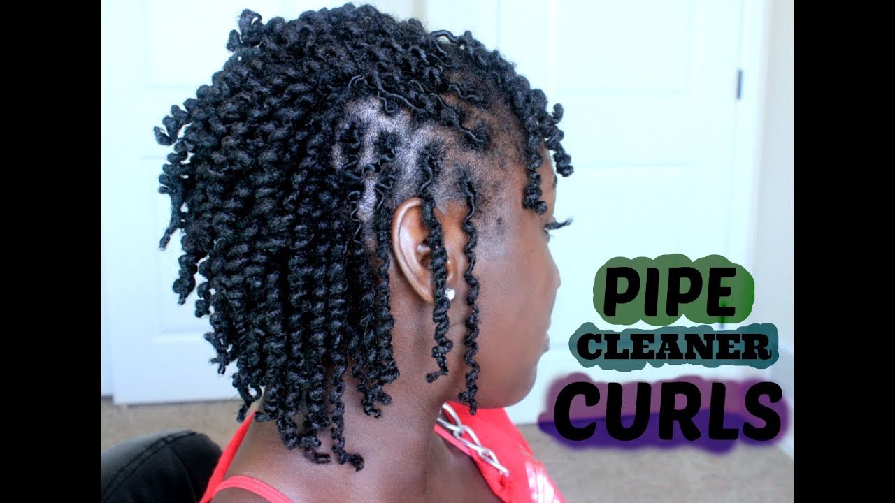 Pipe Cleaner Curls on Short Locs ThrowBack | NaturalBeauty0214