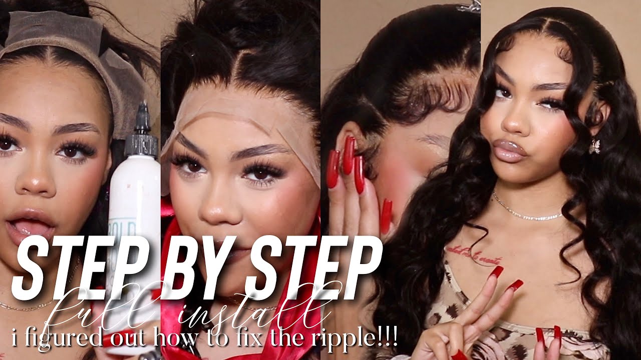 do my hair with me step by step on 30in of body wave!! | megalook hair