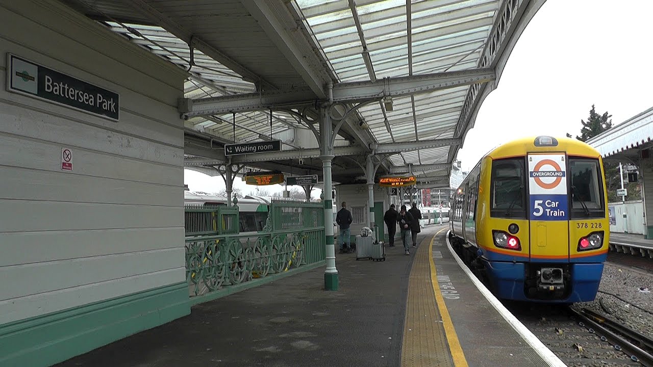 London Overground Trains Rarely Go To Battersea Park station