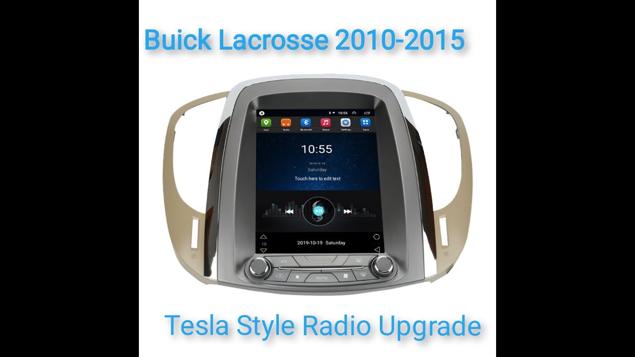 Install Tesla Style Head Unit on Buick Lacrosse 2010-2015 | GM