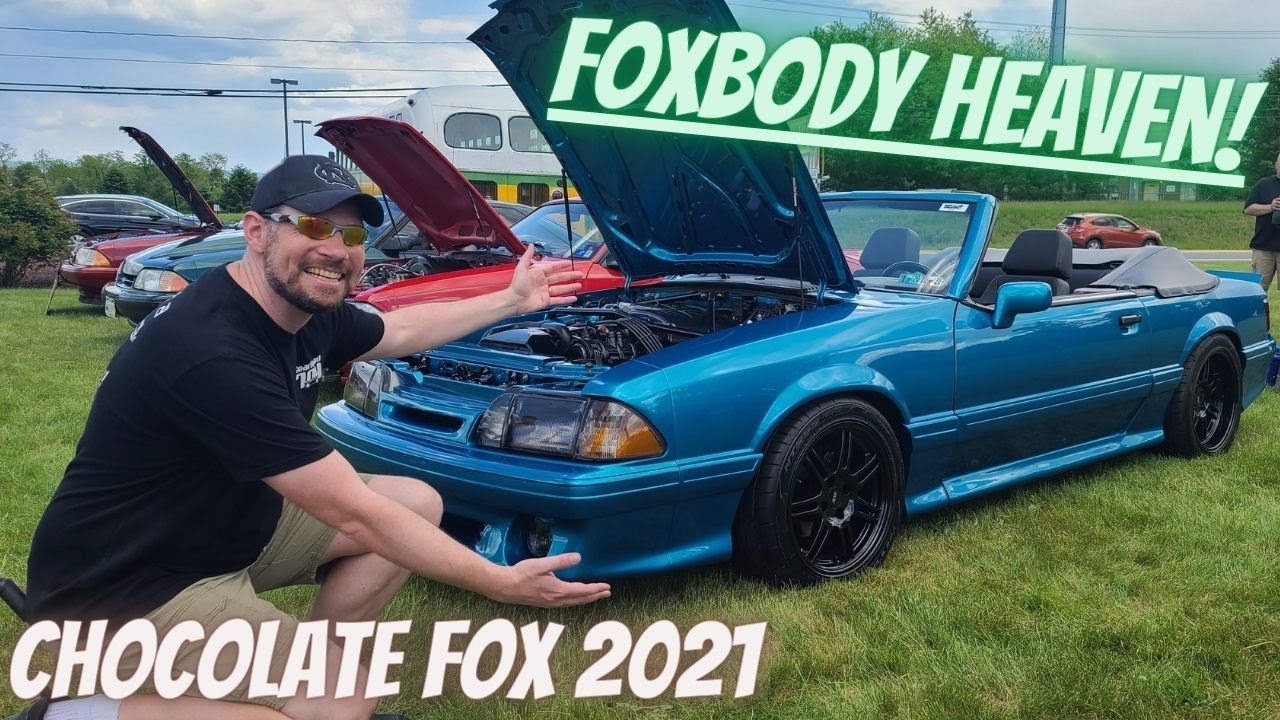 CHOCOLATE FOX ALL FOXBODY CAR SHOW! // FOXTOBERFEST IN THE NORTH  IN HERSHEY - 2021