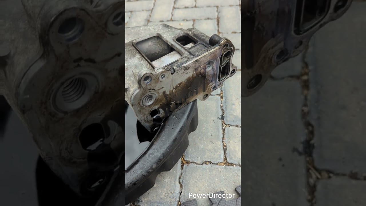 BMW 1 Leaking oil filter housing/oil cooler gasket replacement