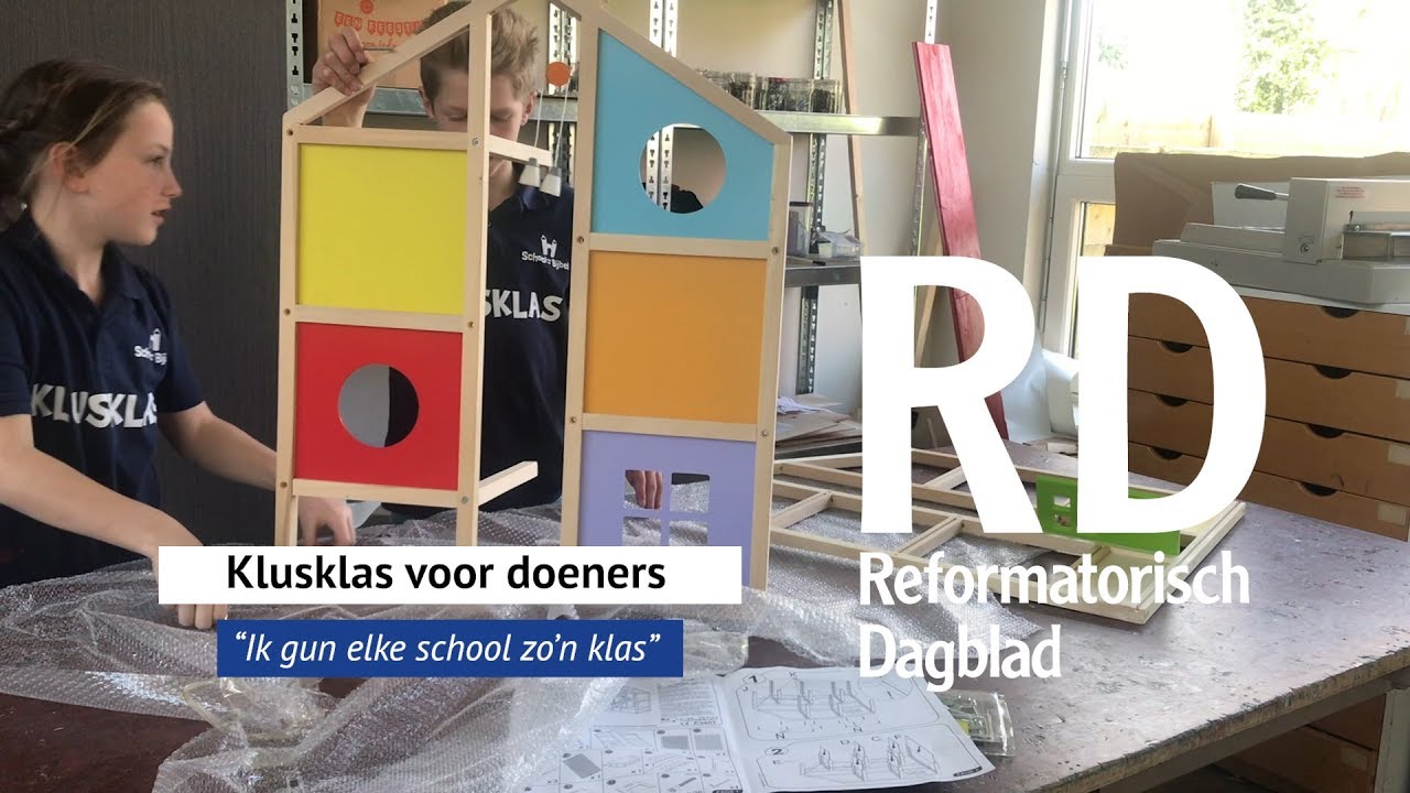 Klusklas: ideale plek voor kinderen met gouden handen