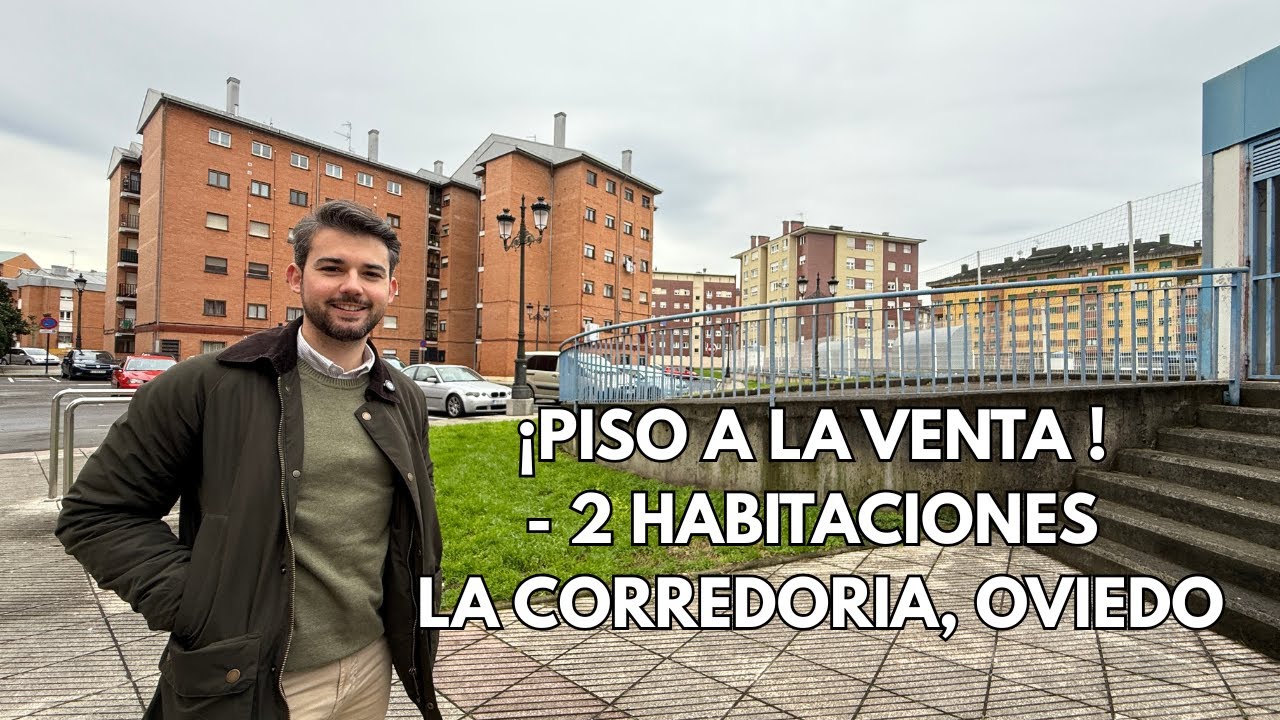 *115.000€* PISO A LA VENTA DE 2 HABITACIONES EN LA CORREDORIA, OVIEDO #shorts  #knockinmobiliaria
