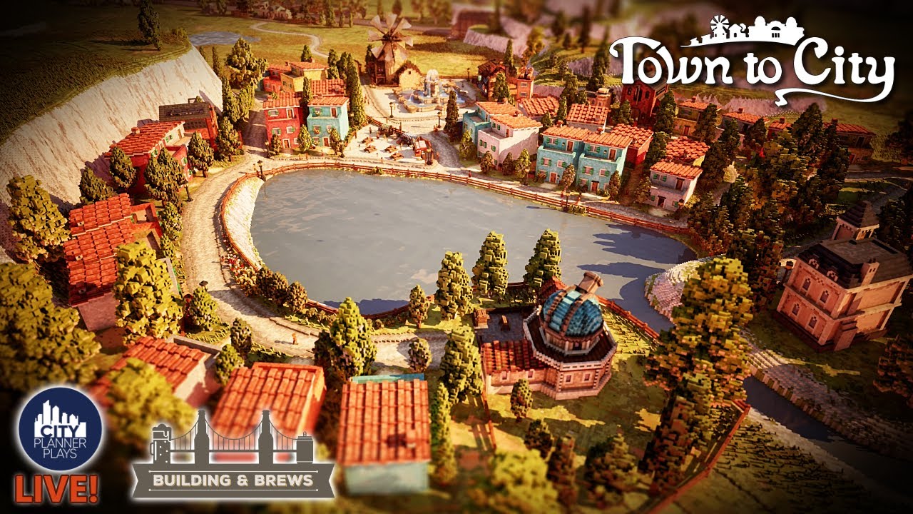 Let's build a cozy town in Town to City... Live!  | Building & Brews