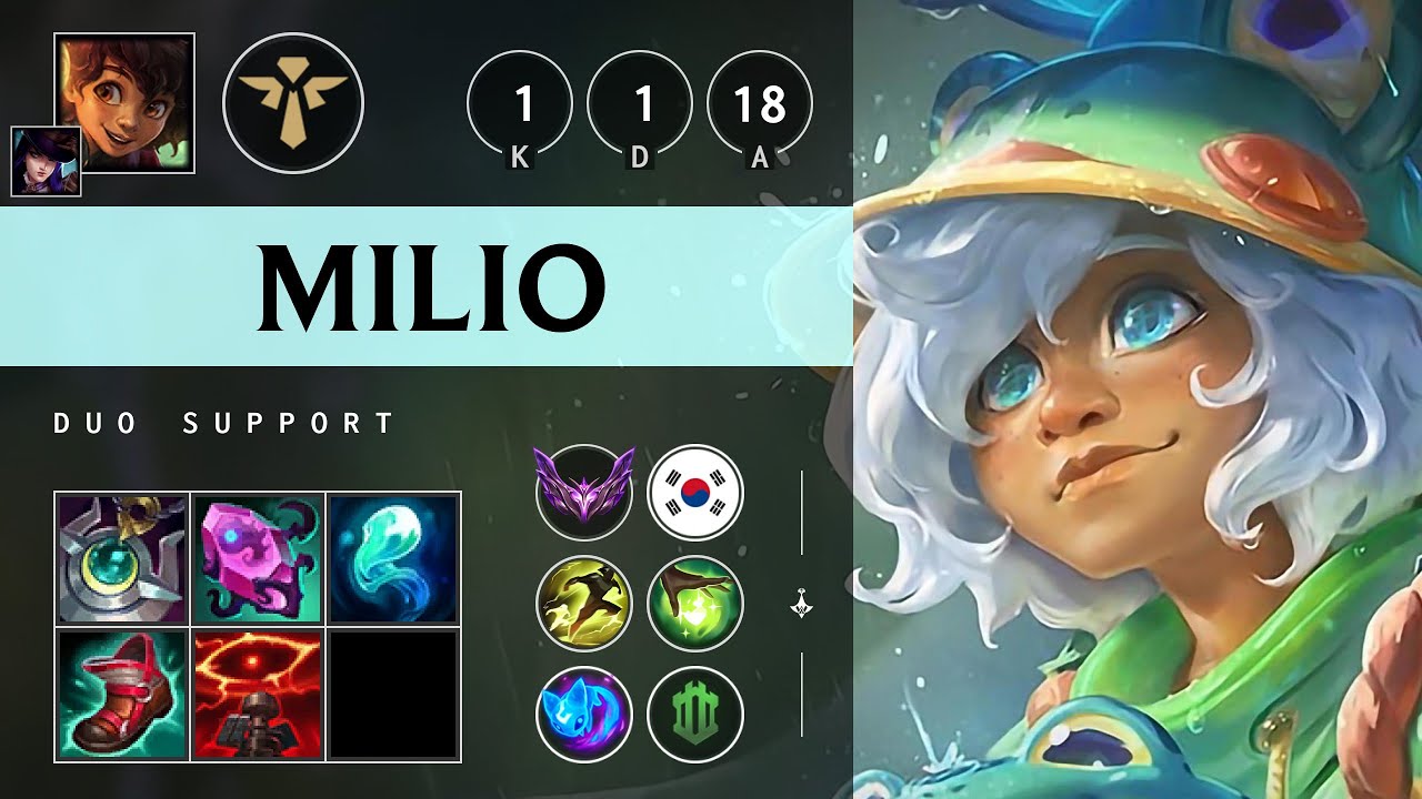 Milio Support vs Karma - KR Master Patch 25.09
