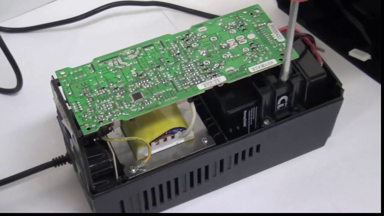 Funcionamiento de un No Break y reemplazo de batería