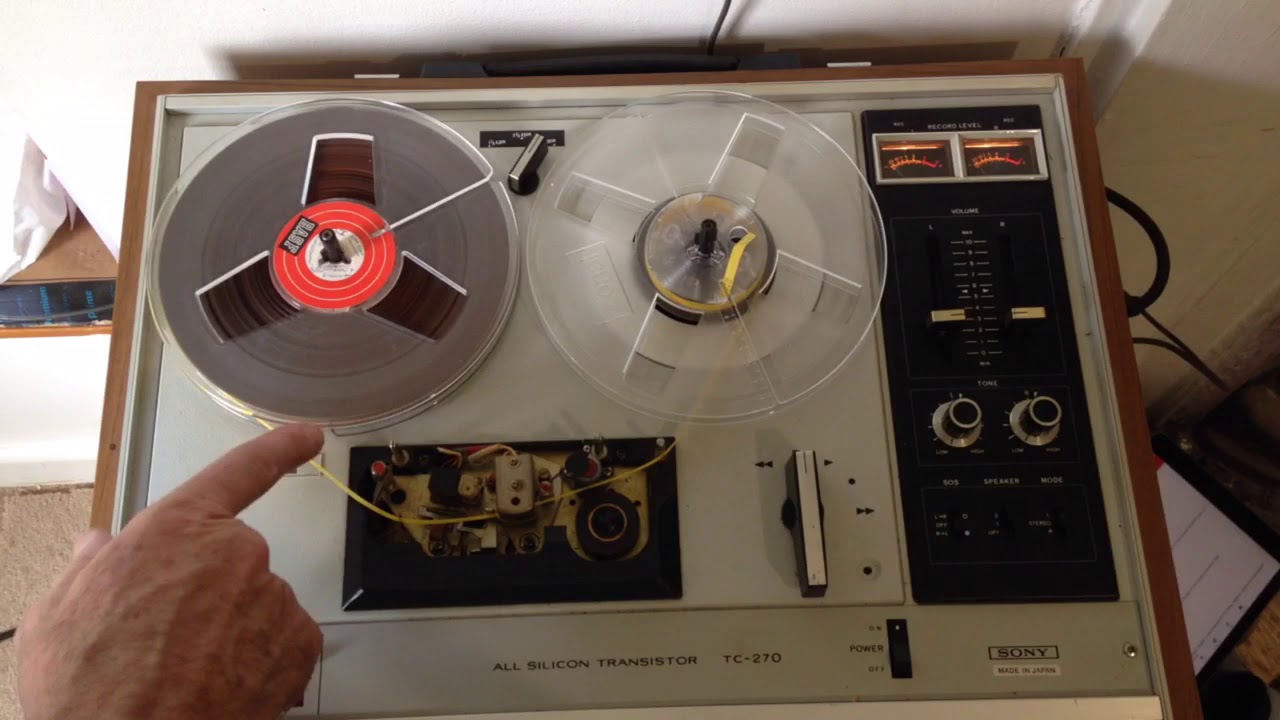 DIY Bulk Eraser For 1/4 Inch Reel To Reel Tape Sony TC 270