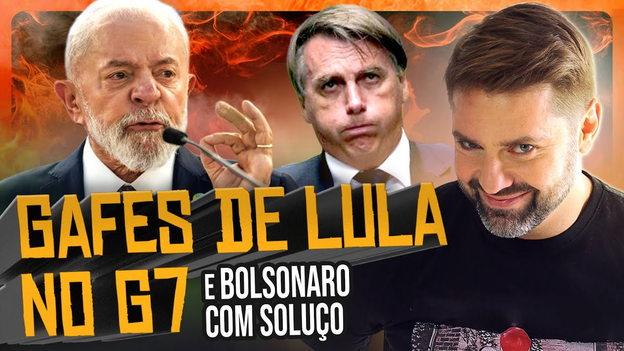 Lula no G7 / Bolsonaro com solu&ccedil;o - F&aacute;bio Rabin (Com&eacute;dia Stand Up)