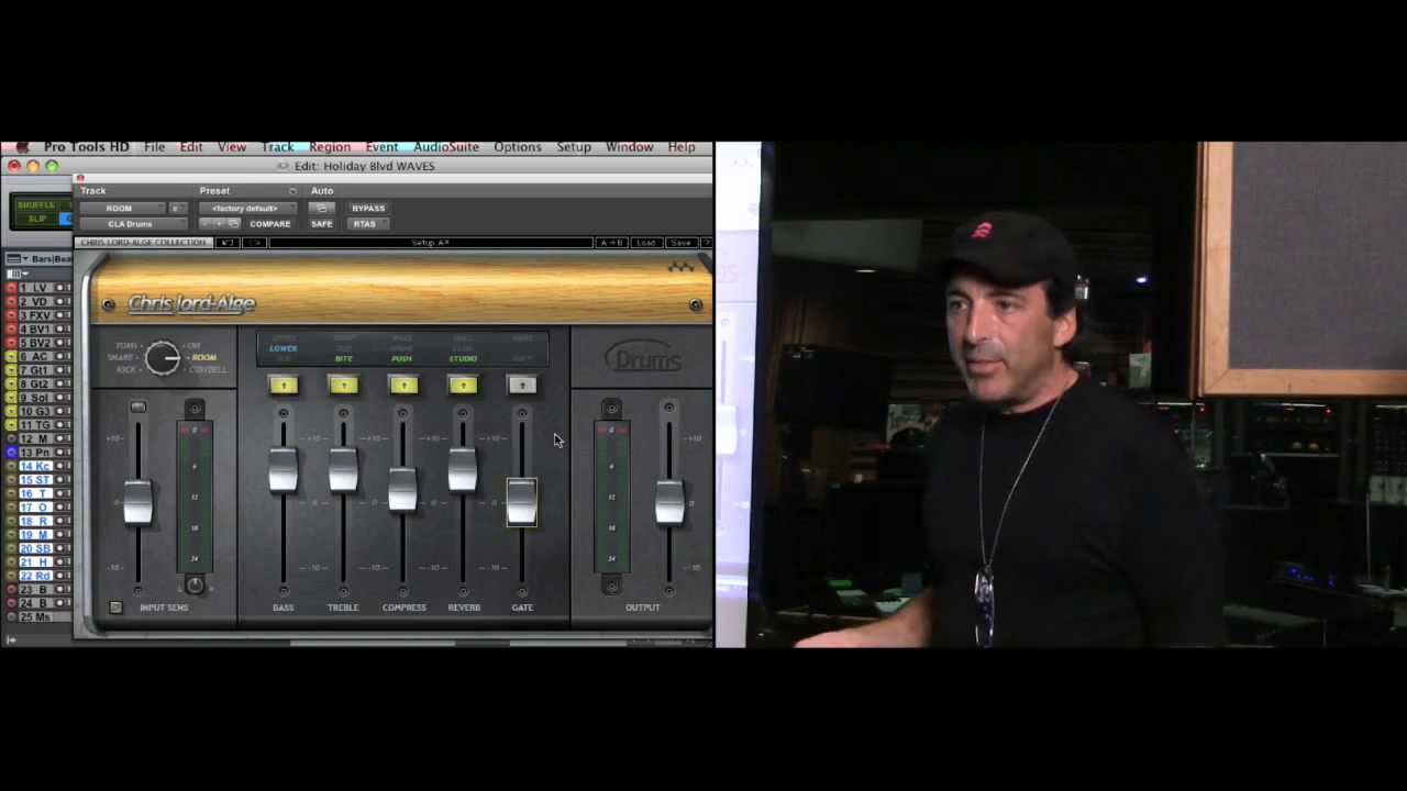 Live Event with Chris Lord-Alge - Part 2: CLA Drums Plugin