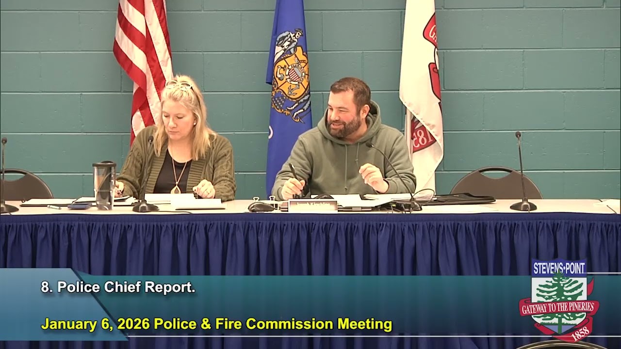 Police & Fire Commission Meeting - January 6, 2026