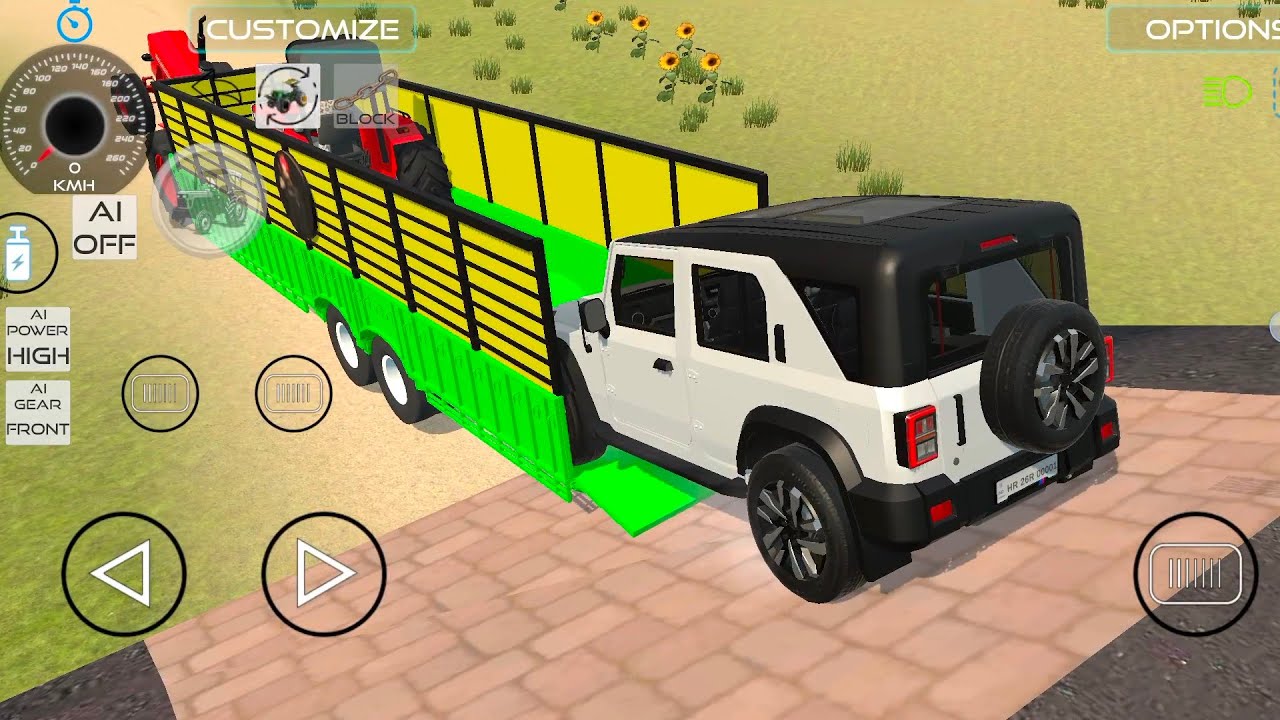 Mahindra 575 tractor and over load trolley 😱🚜 