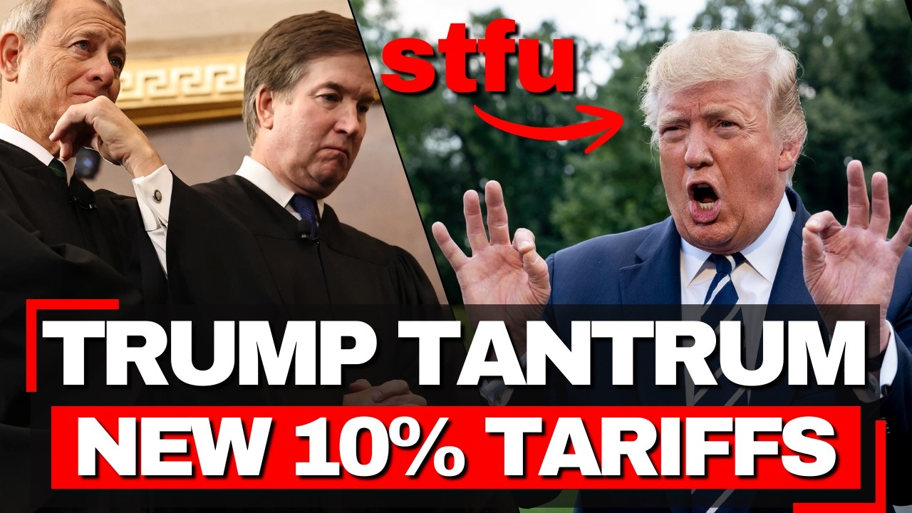 BREAKING: World Leaders FURIOUS As Trump Sets NEW WORLDWIDE 10% TARIFFS Despite Supreme Court