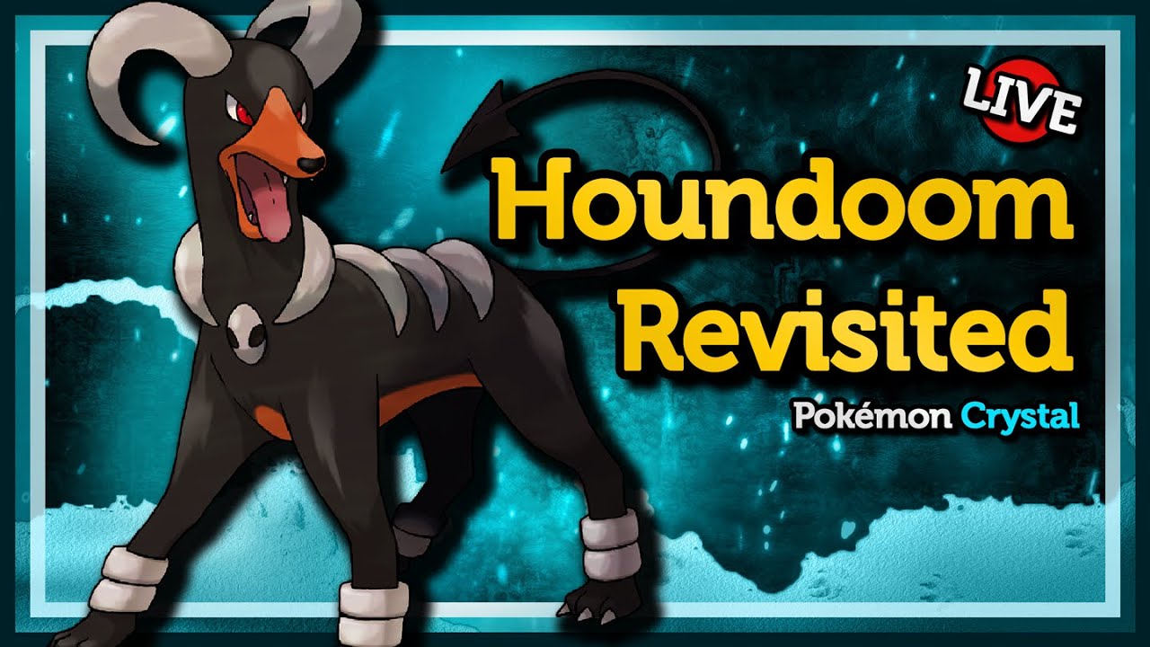 🔴 LIVE - Houndoom Redone - How quickly can I beat Pok&eacute;mon Crystal (again!)?