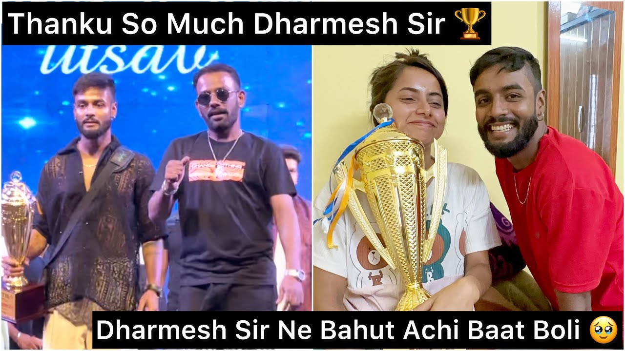 Dharmesh Sir Ki Ye Bat Yaad Rakhna ✍️ || Dharmesh Sir Dance 🕺 || Winner 🏆 || Vlog || Dance