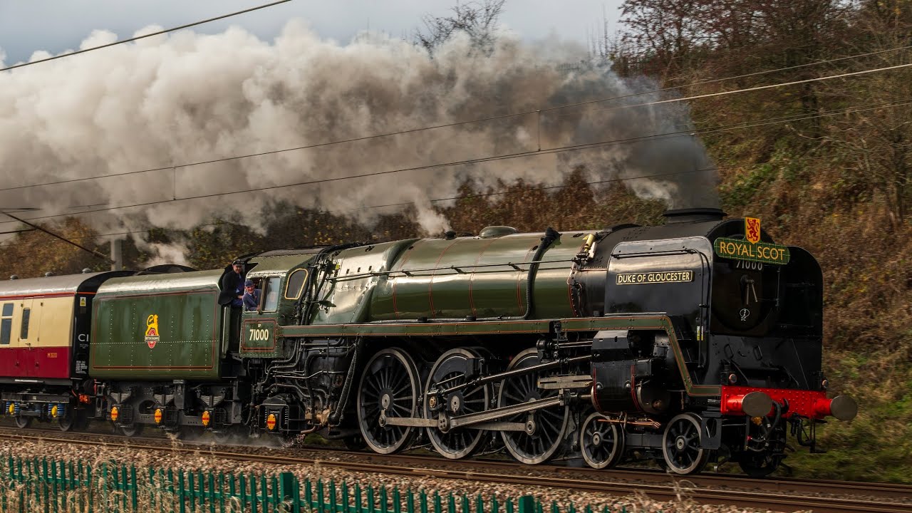71000 'Duke of Gloucester' officially returns to the West Coast Main Line! | Royal Scot | 06/11/2025