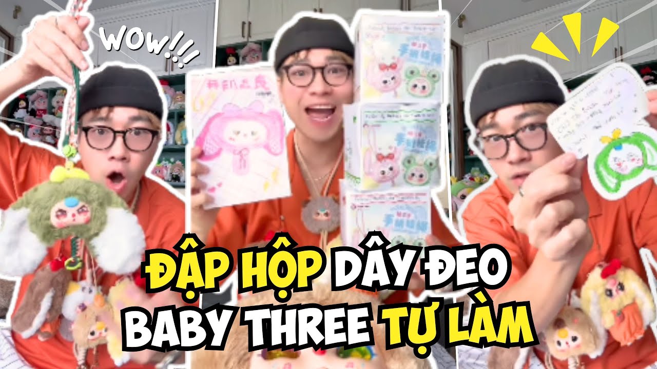 BÉ 3 GƯƠNG THẦN TỰ LÀM!!! THẦY BEO U40 ĐỔI BABY THREE GƯƠNG THẦN TỰ LÀM BẰNG BABY THREE THẬT 100%