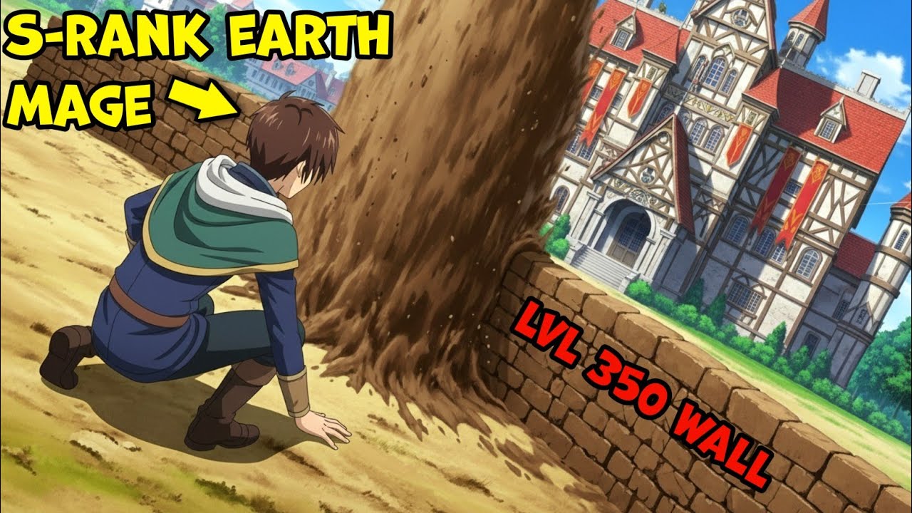 He is Only Earth Mage in The World Who Can Turn Rock into Building And Level up His Territory!