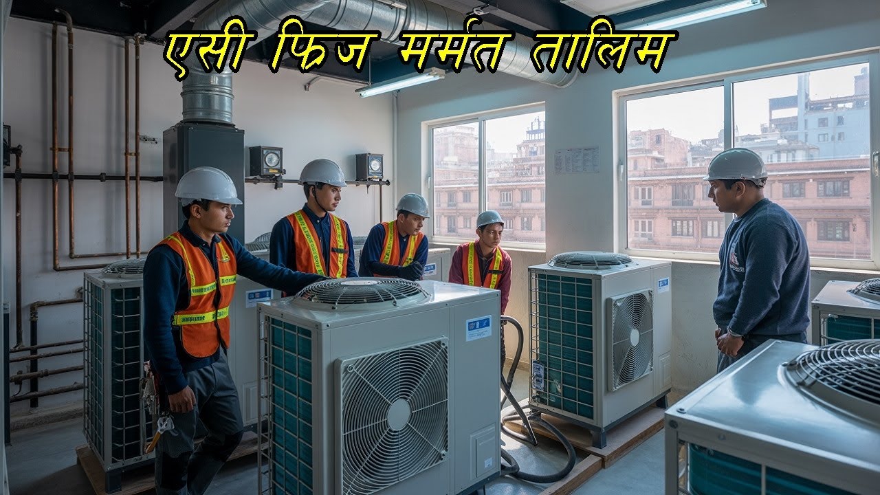 Fridge Repair Training in kathmandu Nepal |  AC Fridge Washing Machine Repair Training