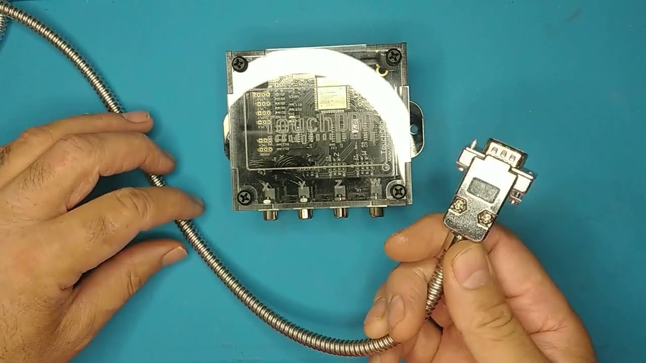 TouchDRO Board Wiring