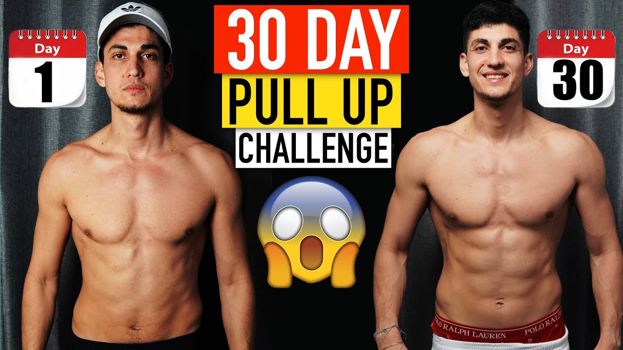I Did 50 Pull-Ups Every Day for 30 Days & This Is What Happened Transformation!