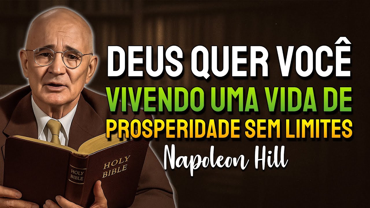 Deus Não Te Fez Para Apenas Viver, Mas Para Prosperar Sem Barreiras! (Napoleon Hill)