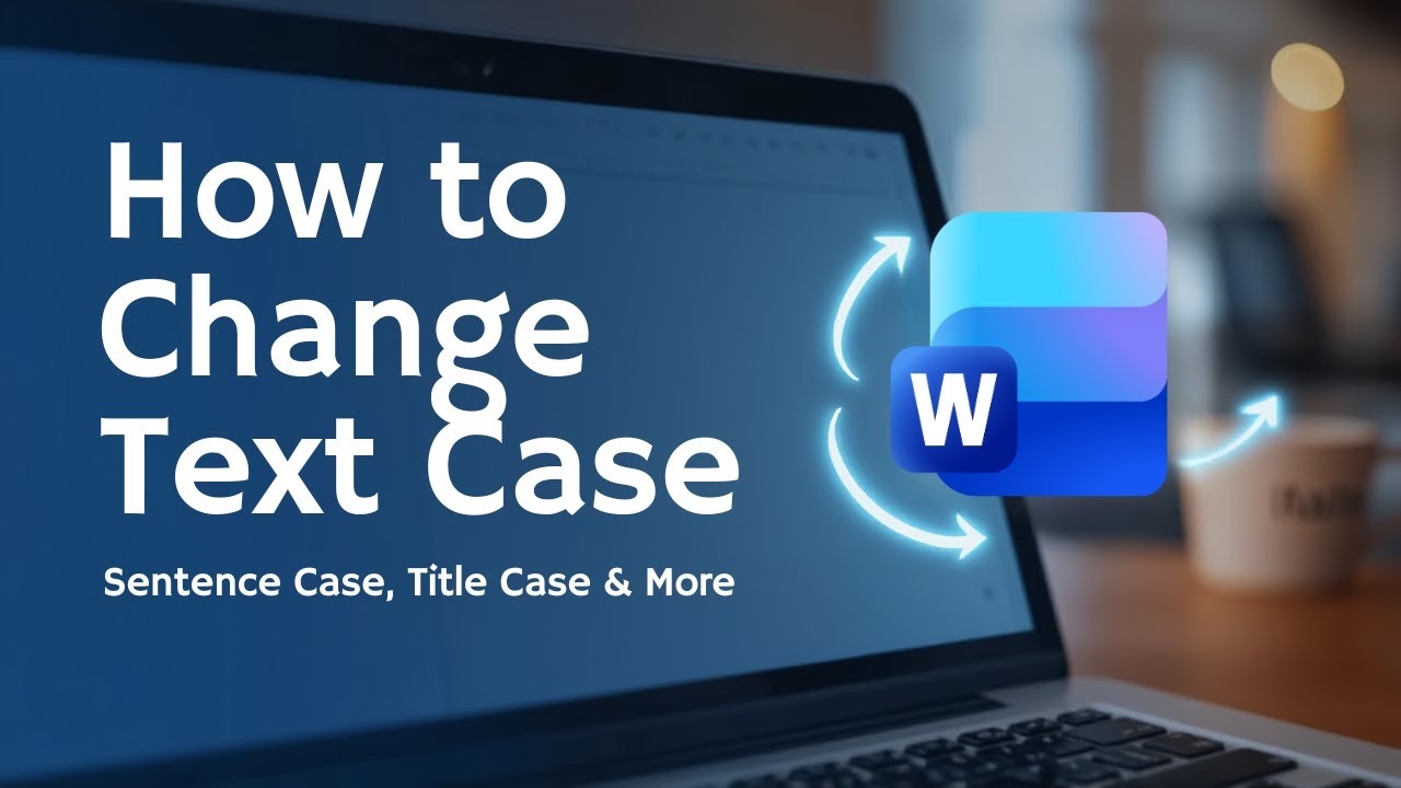 How to Change Text Case in Word | Sentence Case, Title Case & More