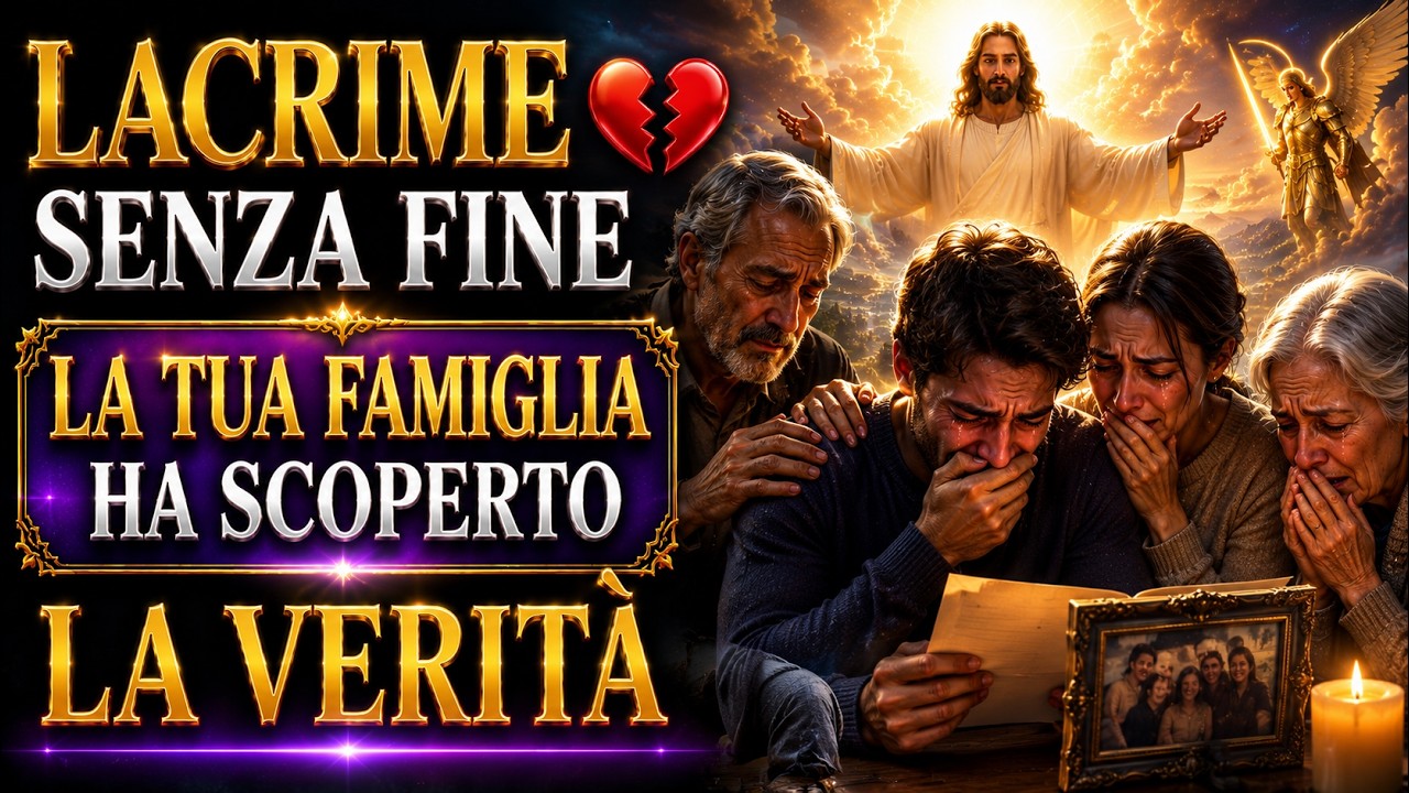 Gli Eletti di Dio:  Lacrime Senza Fine 💔 La Tua Famiglia Ha Scoperto La Verità🕊️💔🙏