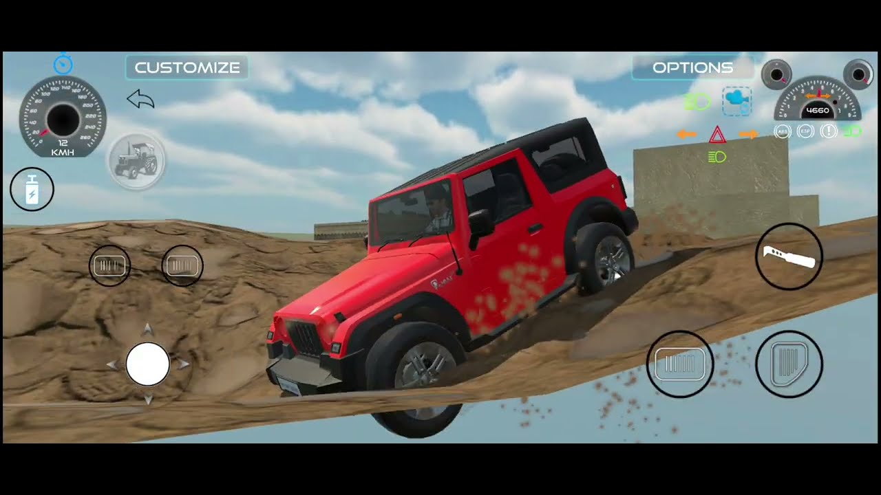 New Game Thar off Roading King 🚘😱 Indian Vehicles Simulator 3D Game 🎮😱 #1 