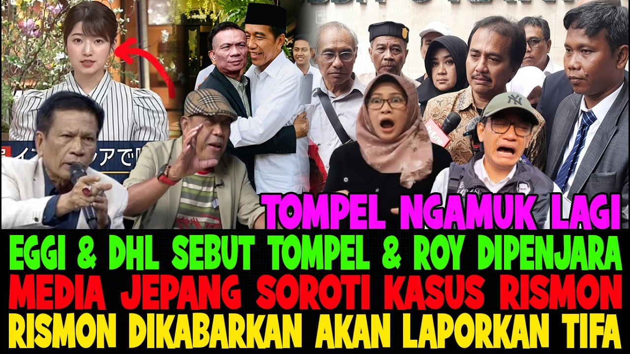 JADI NGAKAK..!! RISMON AKAN LAPORKAN TIFA 😂 MEDIA JEPANG MELIPUT KASUS RISMON 😱 TOMPEL NGAMUK LAGI 😂