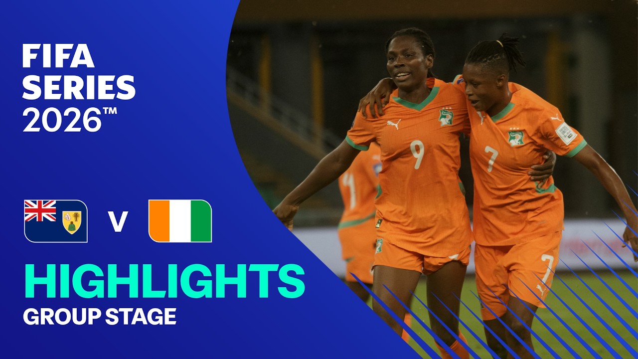 HIGHLIGHTS: Turks and Caicos Islands vs C&ocirc;te d'Ivoire | Women's FIFA Series 2026