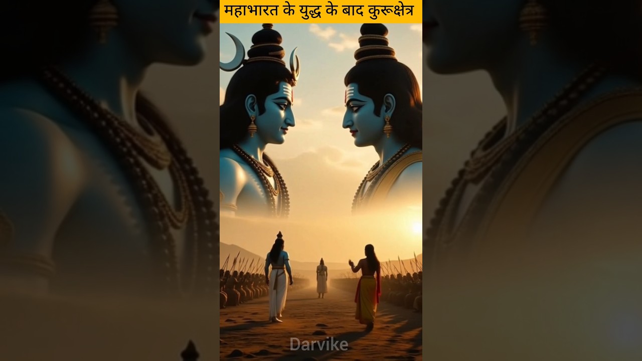 महाभारत के बाद का कुरूक्षेत्र🤯😯 #mahabharat #hindugod #ytshortsindia #shorts  #shortviral