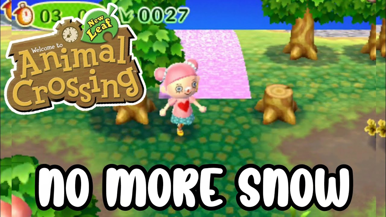 The Snow is Finally Gone! | Animal Crossing New Leaf