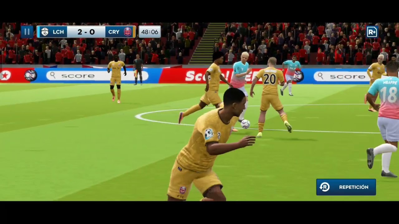 LUCHADORES vs CRYSTALE PALACE 4:0/COPA DIAMANTE CUARTOS DE FINAL/ DLS26