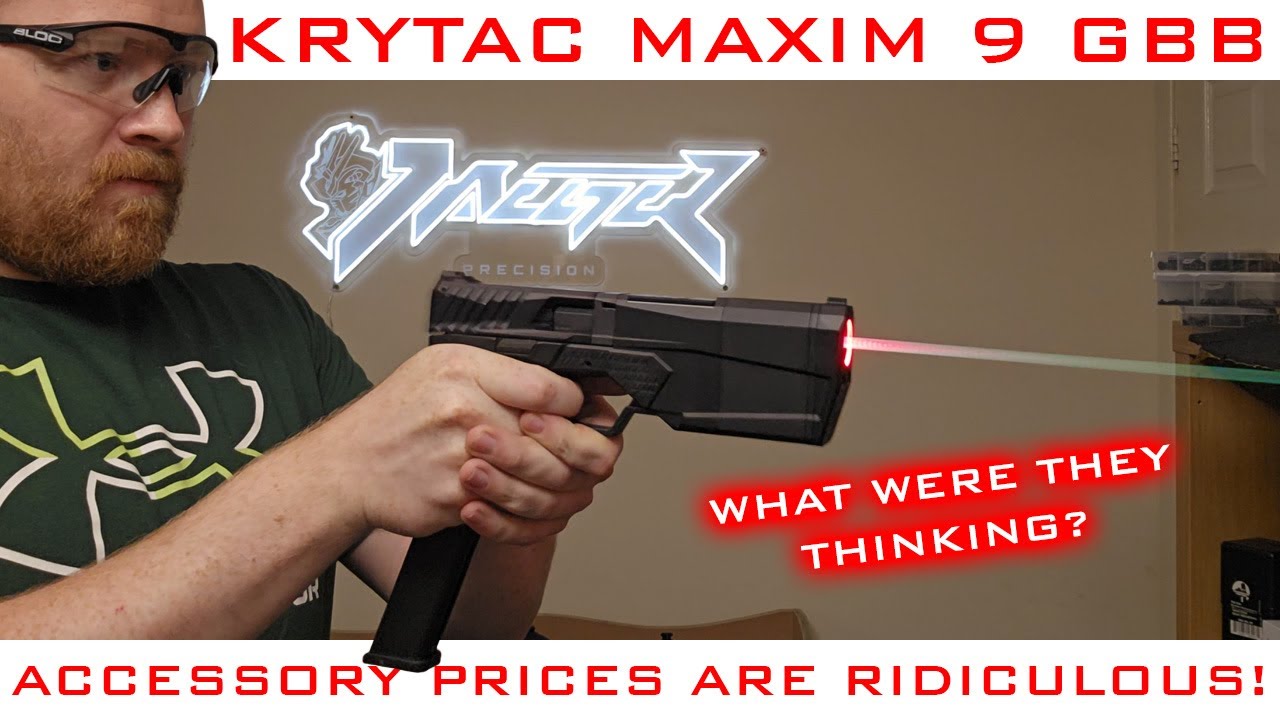 Revisiting The Krytac Maxim 9 GBB Pistol #airsoft #4k