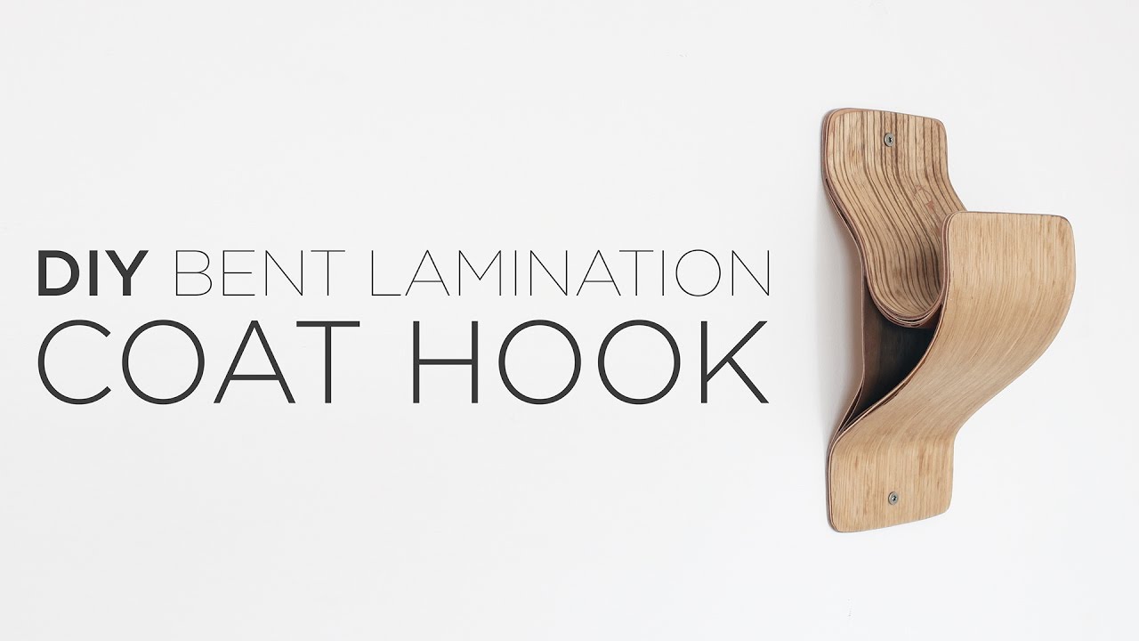 DIY Coat Hook | bent wood lamination