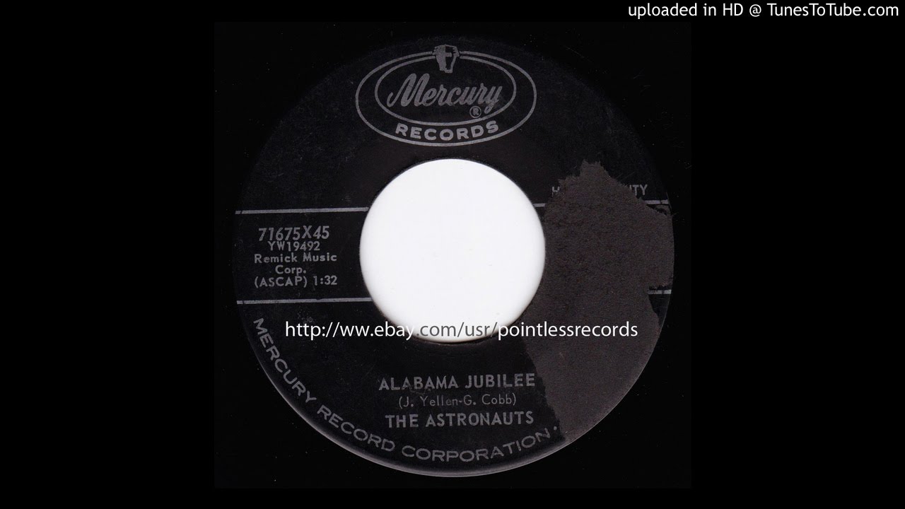Astronauts - Alabama Jubilee - Tittyshaker Instro Organ Guitar Colorado 45RPM