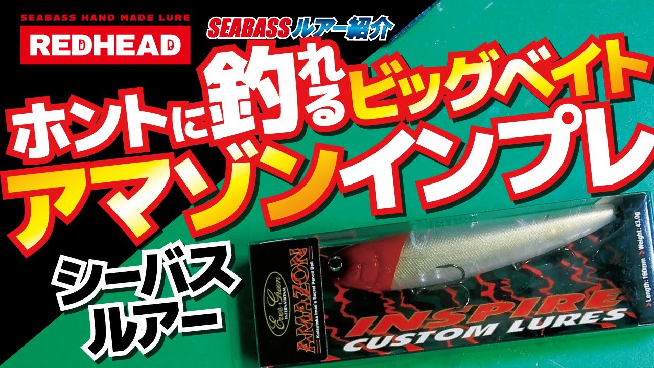 【本当にシーバスが釣れるビッグベイト】アマゾンを徹底紹介！お勧めの使い方まで！